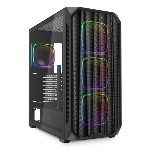 Etui Sharkoon AK5M RGB ATX 1xMetal Czarne
