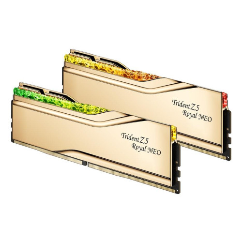 Pamięć RAM DDR5 32GB PC 6400 CL30 G.Skill KIT (2x16GB) Trident Z Royal GOLD-21662091