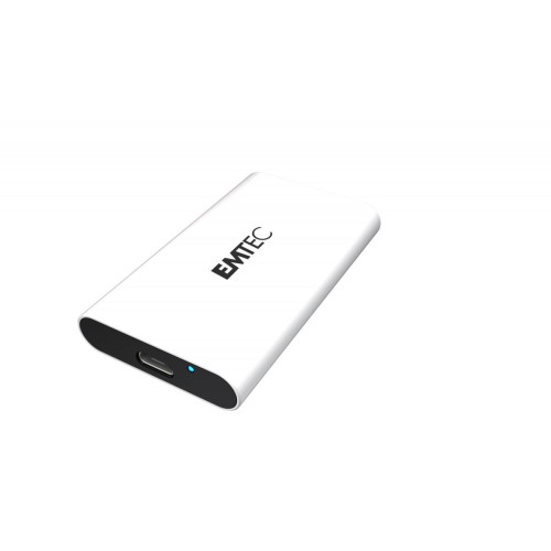 Dysk SSD Emtec X210G - 500 GB - USB Type-C - 3.2 Gen 2 (3.1 Gen 2) - 1100 MB/s - 10 Gbps - Biały (ECSSD500GX210G)-21662