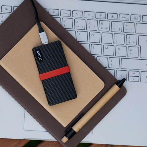 Dysk Emtec X200 - 2 TB - USB Type-C - 3.2 Gen 1 (3.1 Gen 1) - 450 MB/s - 5 Gbps-21662788