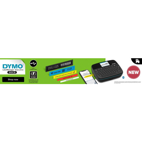 DYMO LabelManager 640CB 6/9/12/19/24mm D1 Taśma Qwerty-21663128