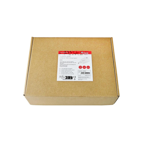 Equip 245530 ładowarka do urządzeń przenośnych Tablet, Smartfon Biały Prąd przemienny Wewnętrzna-21663330