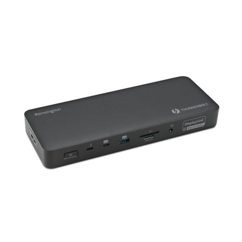 Kensington SD5920T EQ - Stacja dokująca - do laptopa - USB4 / Thunderbolt 4 - 2 x HDMI, 3 x DP, 2 x Thunderbolt 4 - 1GbE, 2.5GbE - 149.1 Watt - Europa