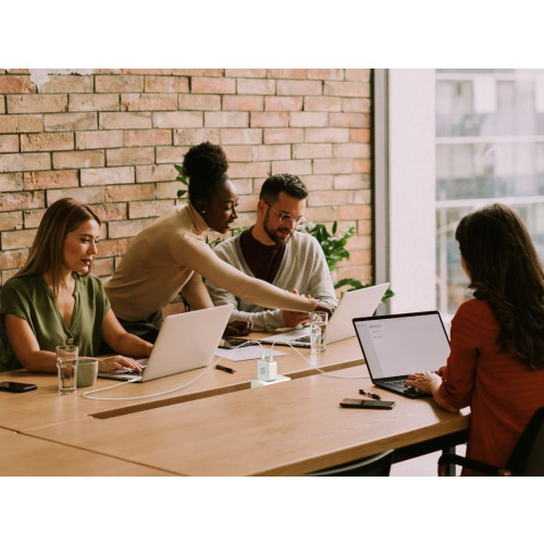 Stacja ładująca AVerMedia, EliteGO (GC313Pro) Biały, 100W GaN, HDMI-21663398