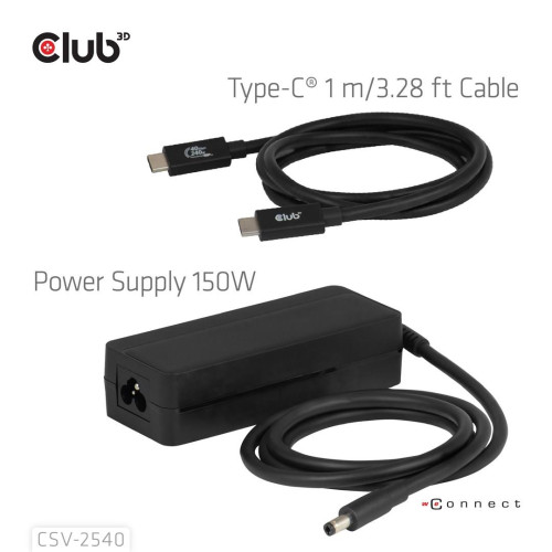 Stacja dokująca NB ACC 14IN1/USB-C 150W CSV-2540 CLUB3D-21663486