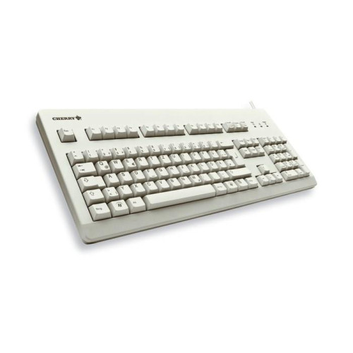 Przełącznik CHERRY TAS G80-3000 Przewodowy DE-Layout jasnoszary-21663608