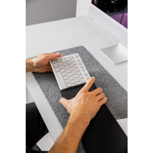 Klawiatura CHERRY TAS KW 7100 MINI BT dla Mac, Bezprzewodowa, DE-Layout, biały-21663693