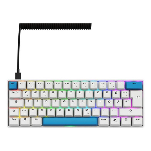 Klawiatura gamingowa Sharkoon Skiller SGK50 S4 Gen2 PBT wei-gel RGB-21663864