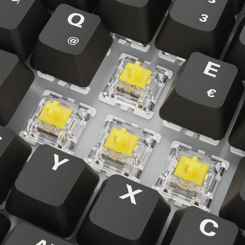 Klawiatura Gamingowa Sharkoon SKILLER SGK50 S3 PBT - Gateron G Pro 3.0 Żółta-21663914