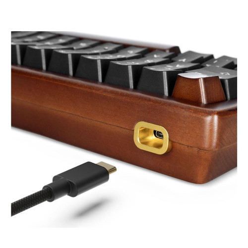 Klawiatura gamingowa Sharkoon SGK50S4 Gen2 Wood-21663940