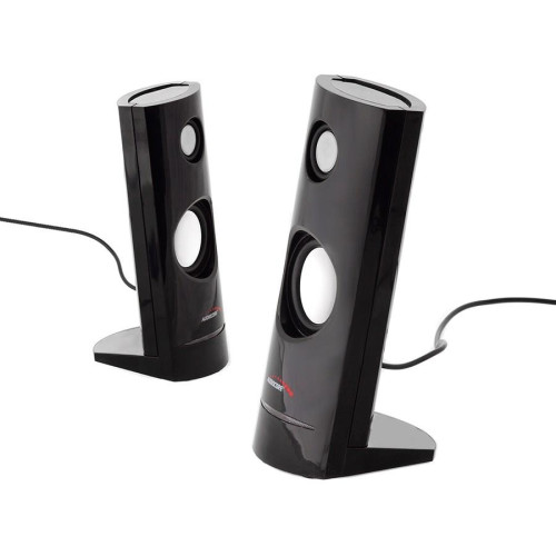 Zestaw głośników komputerowe AUDIOCORE AC860 (2.0; kolor czarny)-2166415