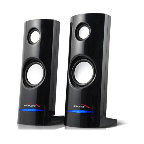 Zestaw głośników komputerowe AUDIOCORE AC860 (2.0; kolor czarny)-1218468