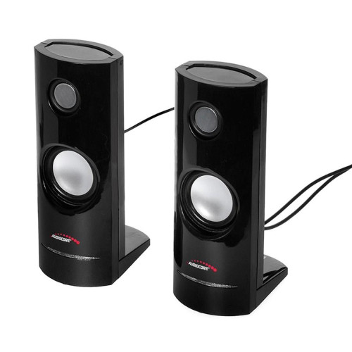 Zestaw głośników komputerowe AUDIOCORE AC860 (2.0; kolor czarny)-2166418