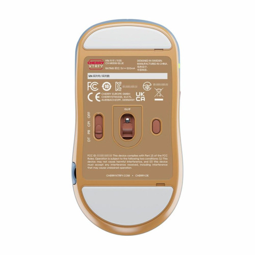 Mysz CHERRY XTRFY M68 bezprzewodowa, niebieska mysz bezprzewodowa-21664231