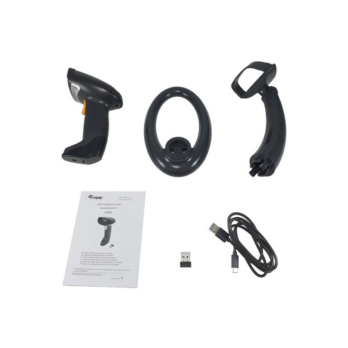 Skaner kodów kreskowych 2D Laser Bezprzewodowy / 2,4 GHz + BT + Hlt-21676938