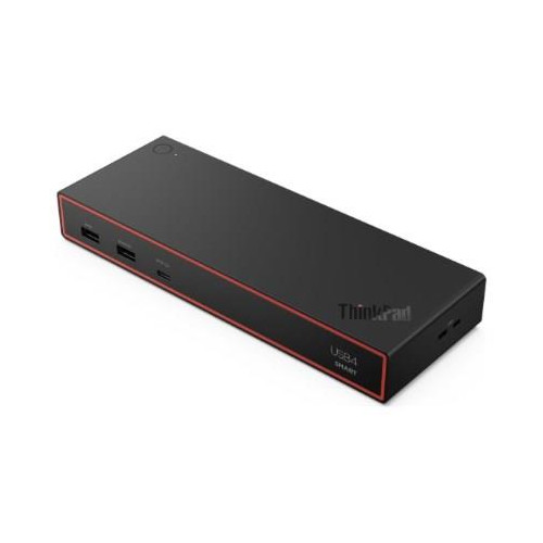 Inteligentna stacja dokująca Lenovo ThinkPad USB4 5500 (z zasilaczem 135 W) | Ilość DisplayPorts: 2 | Ilość portów HDMI: 1 | 100 W