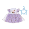 Baby Born Fioletowa sukienka tutu dla lalki 43 cm