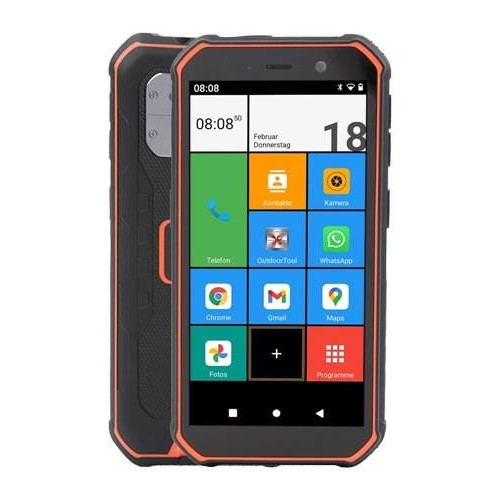 Telefon Olympia TREK 14cm (5.5") Dual SIM Android 10.0 4G USB Type-C 3GB 32GB 5000mAh - Pomarańczowy