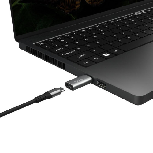 Adapter Calyx USB-C do USB-A dwupak szary-21763782