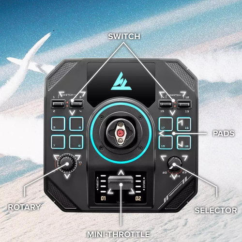 Joystick SOL-R 4 Hotas WW-21764836