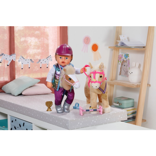 Zestaw Hobby Horse dla lalki Baby Born 43 i 36 cm-21768412