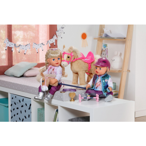 Zestaw Hobby Horse dla lalki Baby Born 43 i 36 cm-21768413