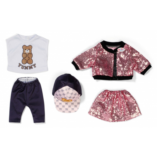Ubranko w stylu glamour dla Baby Born 43 cm-21768518