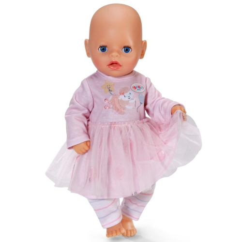 Baby Born Sukienka różowa z rękawami 36 cm-21768529
