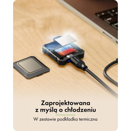 Obudowa mini IB-1601MP-CU31 Mini M.2 NVMe obudowa dla M.2 2230-21769904