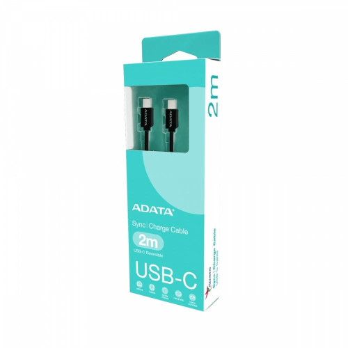 Kabel USB-C do USB-C 2.0/100W 200cm czarny-21770208