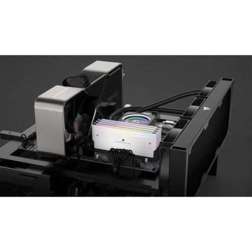 Zestaw pamięci DDR5 32GB PC 7000 CL34 Corsair, 2x16GB, Dominator T RGB White, sprzedaż detaliczna-21799549