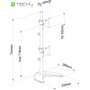 TECHLY PODSTAWA POD 2 MONITORY 13-27