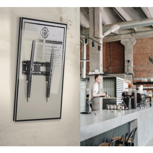 GEMBIRD UCHWYT ŚCIENNY DO TELEWIZORA DIGITAL SIGNAGE W ORIENTACJI PIONOWEJ (POCHYLENIE) 37”-75”-21813066