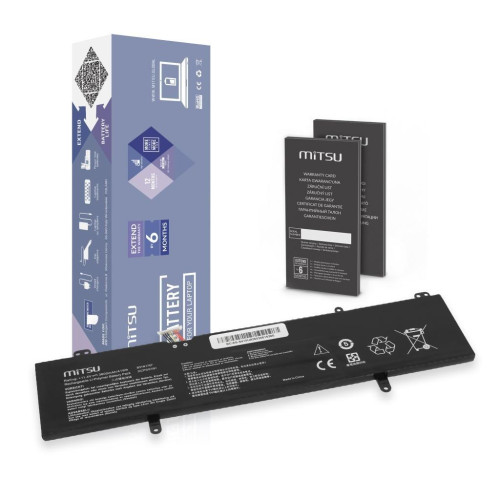 Bateria Mitsu do Asus VivoBook F411U, S410U, X411U-21816323