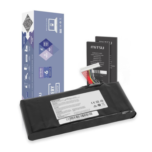Bateria Mitsu do MSI Leopard GP65, GT72, GT76, WT72-21816341