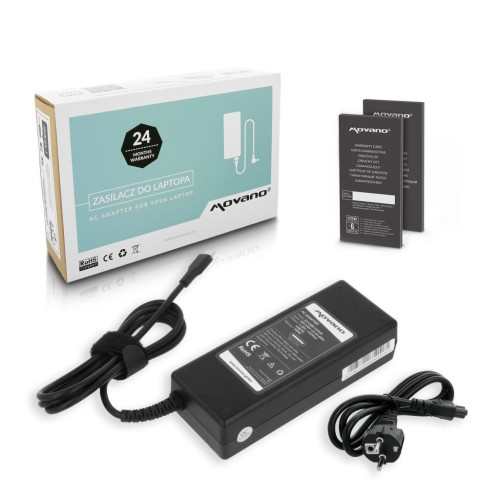 Zasilacz Movano 100W USB type C USB-C (black)-21816347