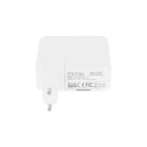 Zasilacz Mitsu 96W USB type C USB-C (white)-21816409