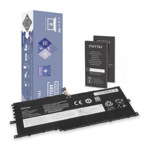 Bateria Mitsu do Lenovo ThinkPad X1 Yoga Gen 3, Yoga 2018-21816585