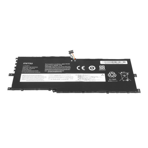Bateria Mitsu do Lenovo ThinkPad X1 Yoga Gen 3, Yoga 2018-21816587