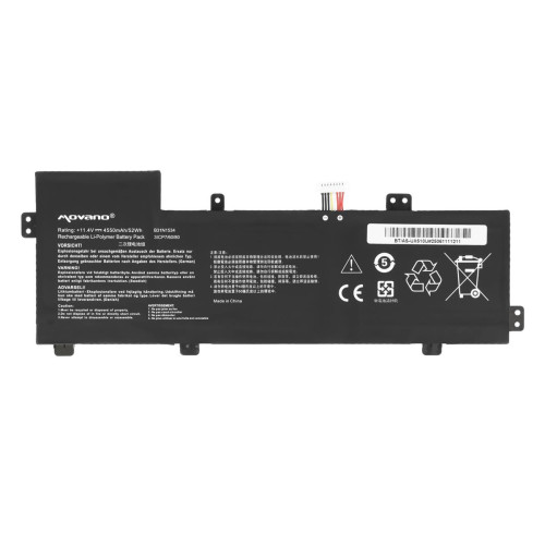 Bateria Movano do Asus Zenbook UX510U, BX510U-21816619