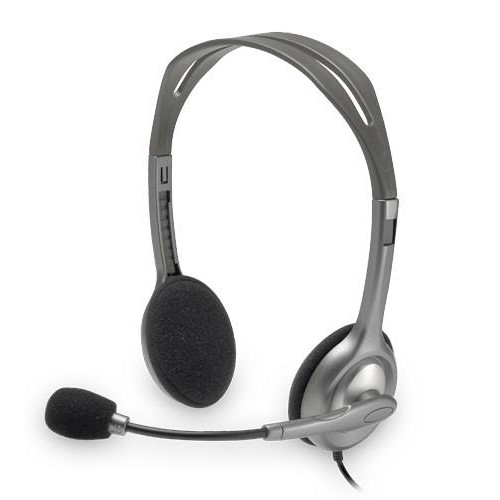 Słuchawki Logitech H110 981-000271 (kolor szary)-2181896