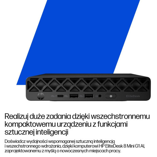 HP EliteDesk 8 Mini G1i Ultra 5 235T 16GB DDR5 SSD512 Intel Graphics W11Pro 3Y OnSite-21874693