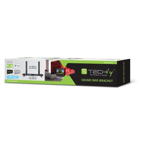 TECHLY UCHWYT ŚCIENNY LUB VESA TV DO GŁOŚNIKA SOUNDBAR REGULOWANY-21896204