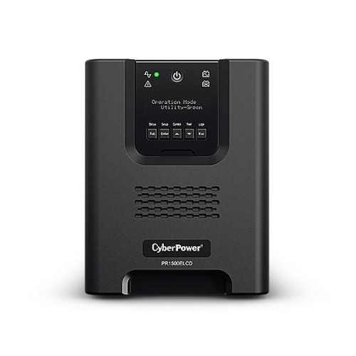CyberPower PR1500ELCD zasilacz UPS Technologia line-interactive 1,5 kVA 1350 W 8 x gniazdo sieciowe-21898954