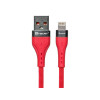 Kabel USB A - Lightning 1m Czerwony-21982518
