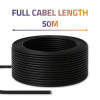 Kabel patchcord sieciowy skrętka UTP | CAT6 | High speed 1Gb/s | LAN | 50m | Czarny-21983496