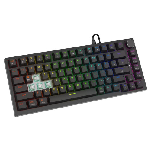 SAVIO KLAWIATURA MAGNETYCZNA ASTRAL BLACK OUTEMU WHITE JADE RGB-21911506