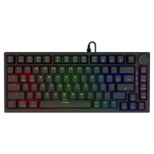 SAVIO KLAWIATURA MAGNETYCZNA ASTRAL BLACK OUTEMU WHITE JADE RGB-21911507