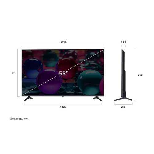 Telewizor LG 55UA73003LA 55 Smart TV z webOS 25 UHD-21936102