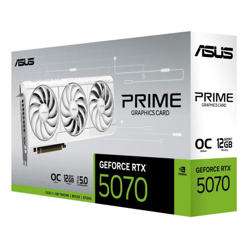 Karta graficzna VGA PCIE16 RTX5070 12GB GDDR7/PRIME-RTX5070-O12G-WHITE ASUS-21937428